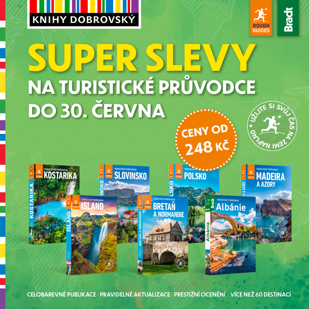 Vydejte se na cesty. Průvodce od 248&nbsp;Kč