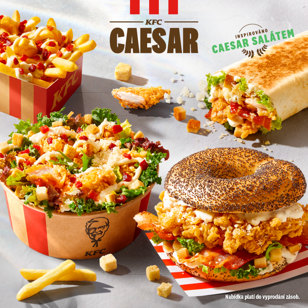 Caesar promo se vrací do KFC!