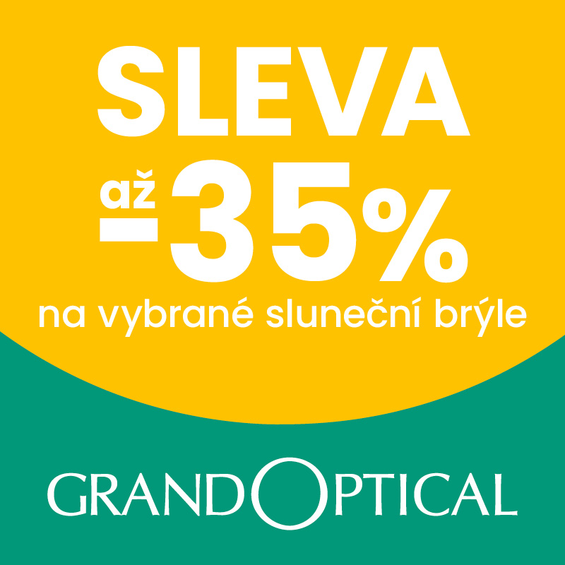 Předsezonní výprodej slunečních brýlí v&nbsp;GrandOptical!