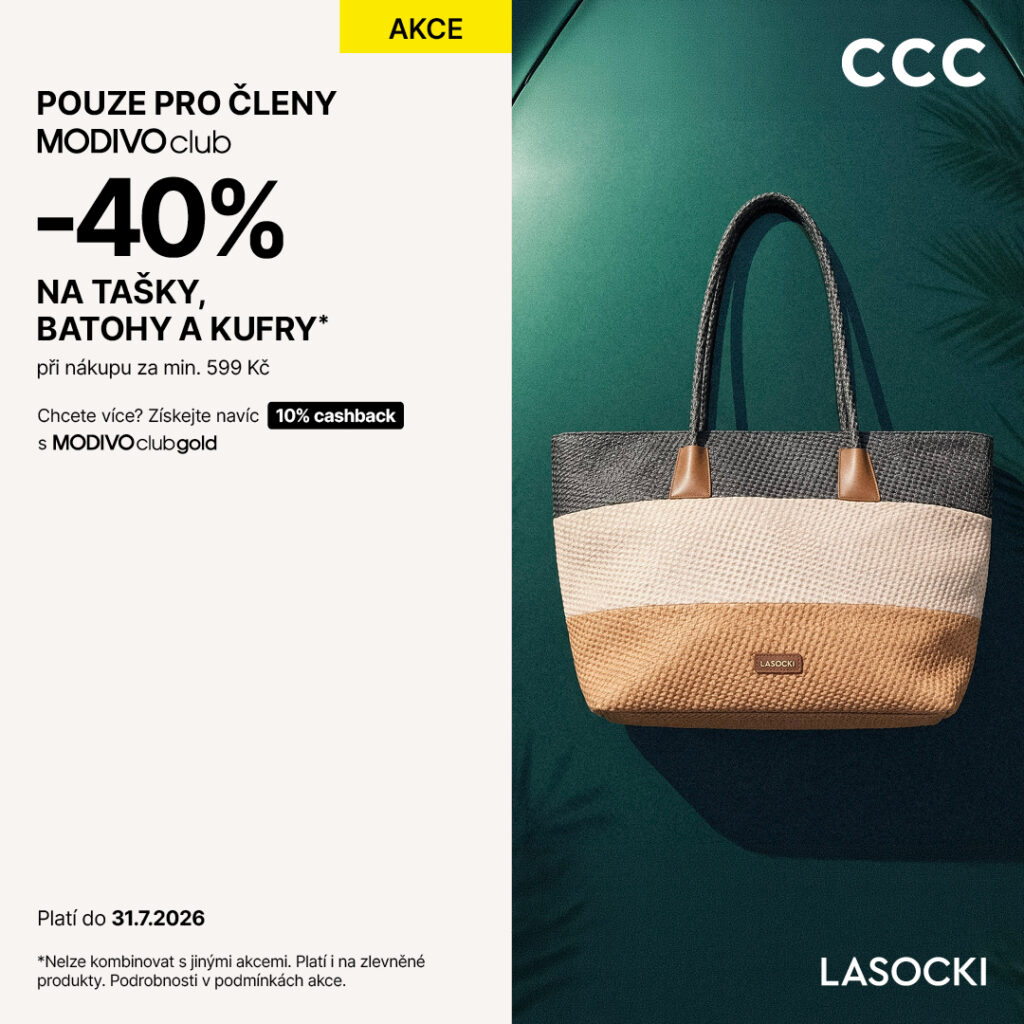 👜 TAŠKY, BATOHY A&nbsp;KUFRY SE SLEVOU! ✨