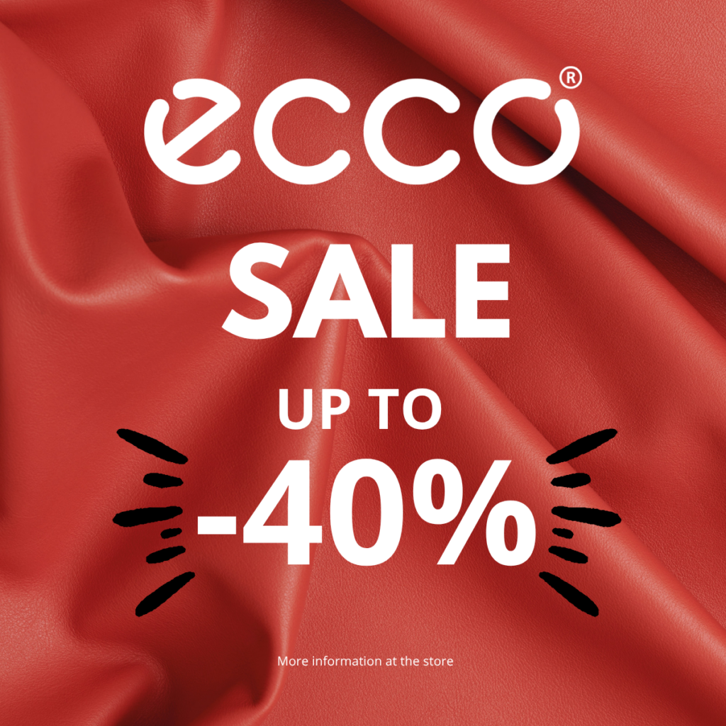 ECCO VÝPRODEJ: SLEVA AŽ 40&nbsp;%