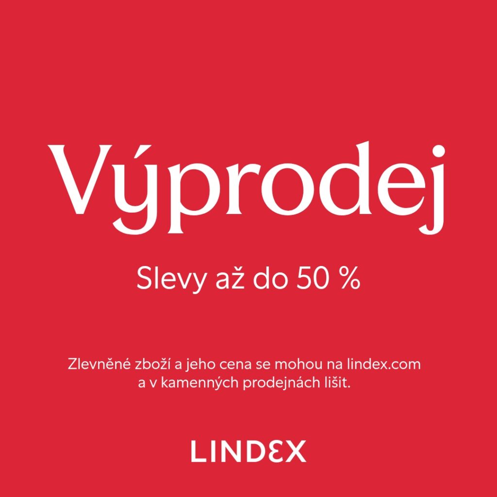 Sleva na vybrané kousky až do 50%
