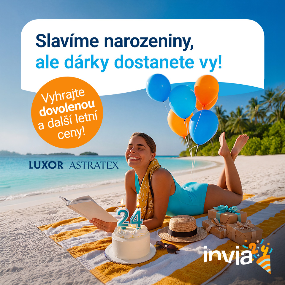 Narozeninová soutěž o&nbsp;dovolenou, plavky a&nbsp;čtení!