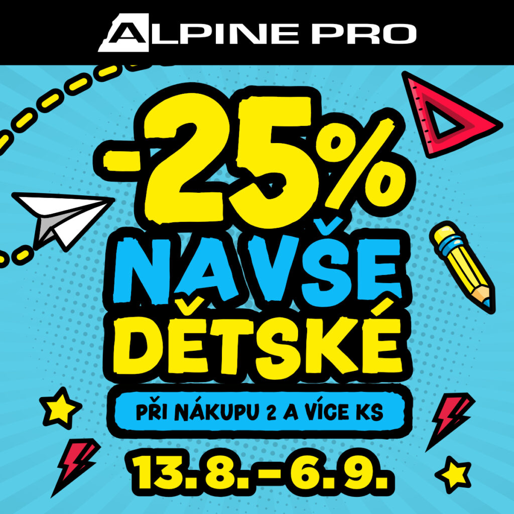 Sleva 25&nbsp;% na vše dětské