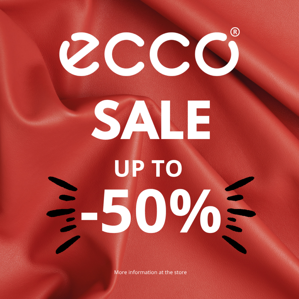 ECCO VÝPRODEJ: SLEVA AŽ 50&nbsp;%