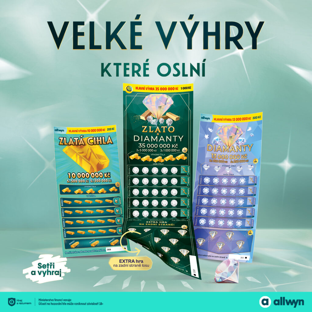 Velké výhry, které oslní…