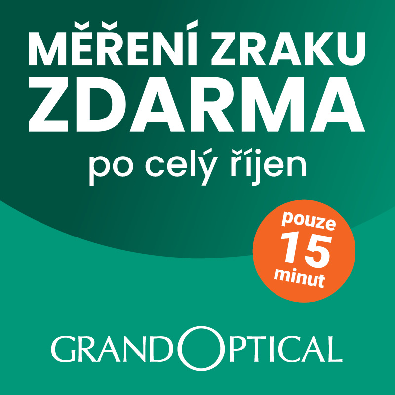 Měření zraku zdarma v&nbsp;GrandOptical!